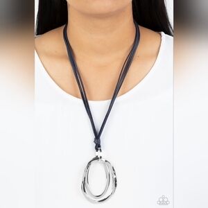Long Oval-due Necklace